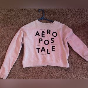 Aero cropped crewneck
